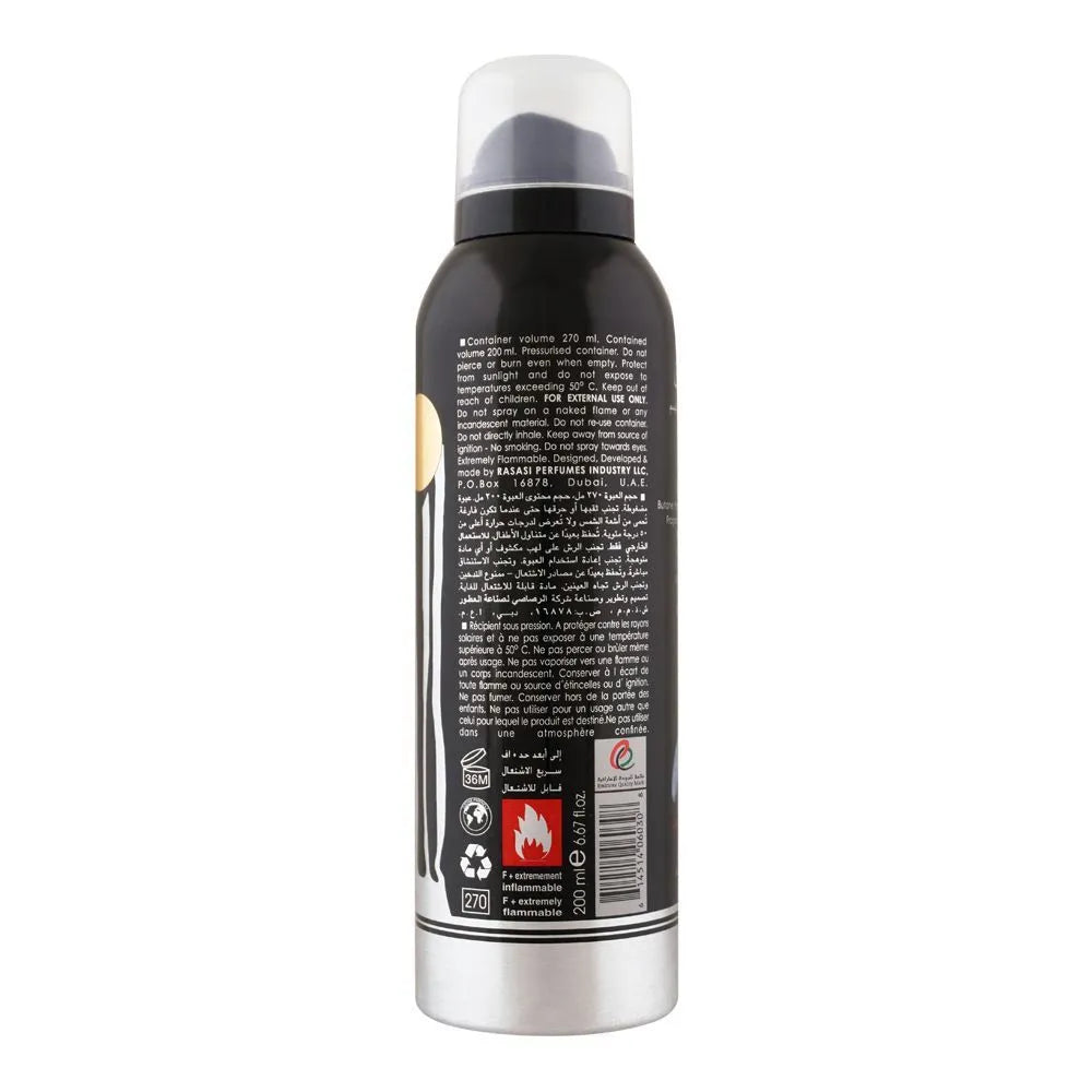 Rasasi Relation Homme Deodorant Spray, For Men - 200ml - Buy Online in Pakistan at Cosmia.pk