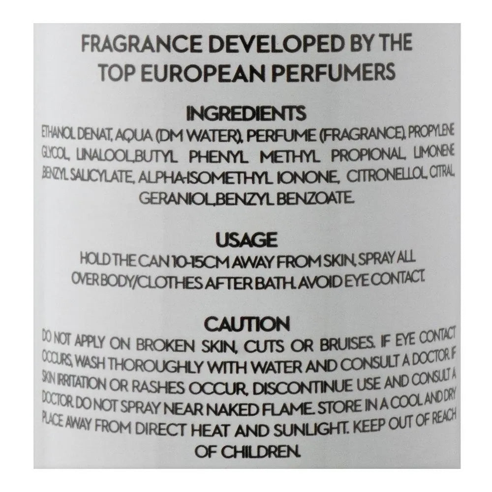 Bold Pure Perfumed Body Spray - 120ml - Buy Online in Pakistan at Cosmia.pk