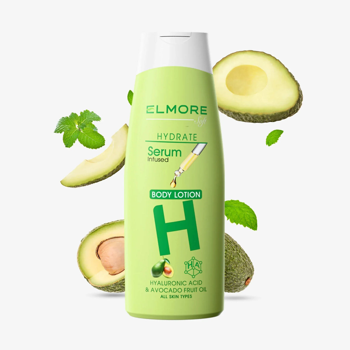 Elmore Aloe Vera & Avocado Extracts Skin Hydrate Body Lotion -250ml - Buy Online in Pakistan at Cosmia.pk