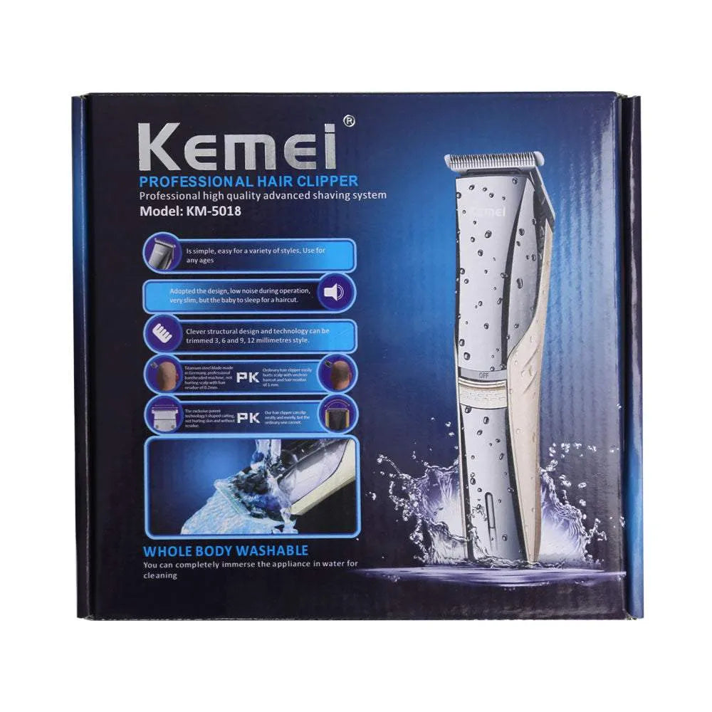 Kemei KM-5018 Rechargeable Grooming Machine - Buy Online in Pakistan at Cosmia.pk