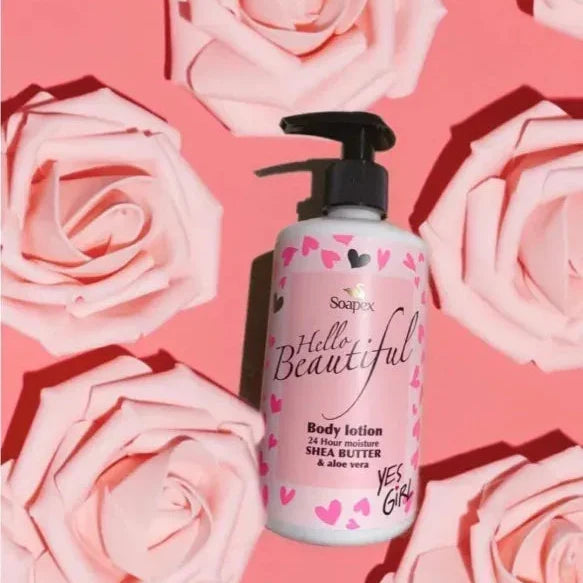 Soapex Moisturizing Hello Beautiful Body Lotion - 350ml - Buy Online in Pakistan at Cosmia.pk