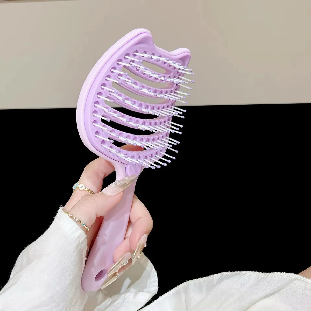 Cartoon-themed vented detangling hair brush - Buy Online in Pakistan at Cosmia.pk
