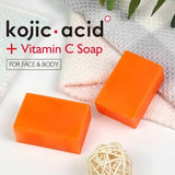 Guanjing Kojic Acid Moisturizing And Whitening Orange Soap for Face - Buy Online in Pakistan at Cosmia.pk