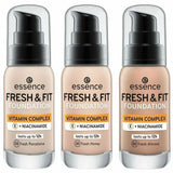 Essence Fresh & Fit Foundation - 30ml - Buy Online in Pakistan at Cosmia.pk