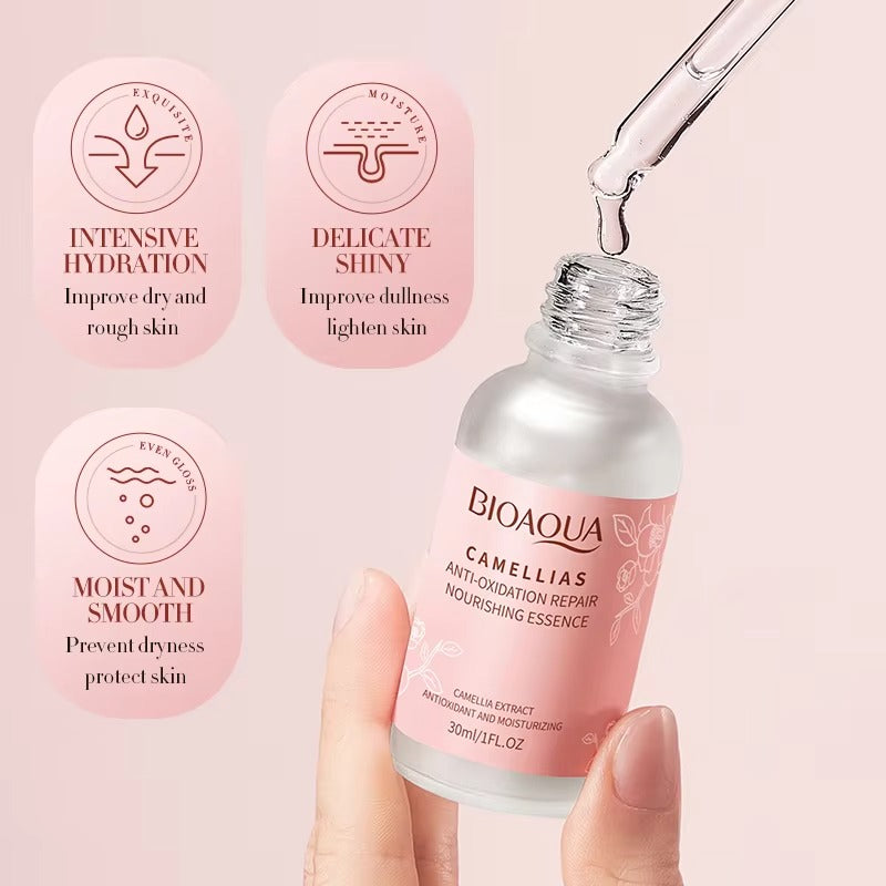 Bioaqua Camellias Anti-Oxidation Nourishing Essence 30ml - Buy Online in Pakistan at Cosmia.pk