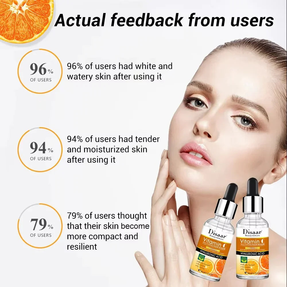 DISAAR Vitamin C Whitening Face Serum - 30ml - Buy Online in Pakistan at Cosmia.pk