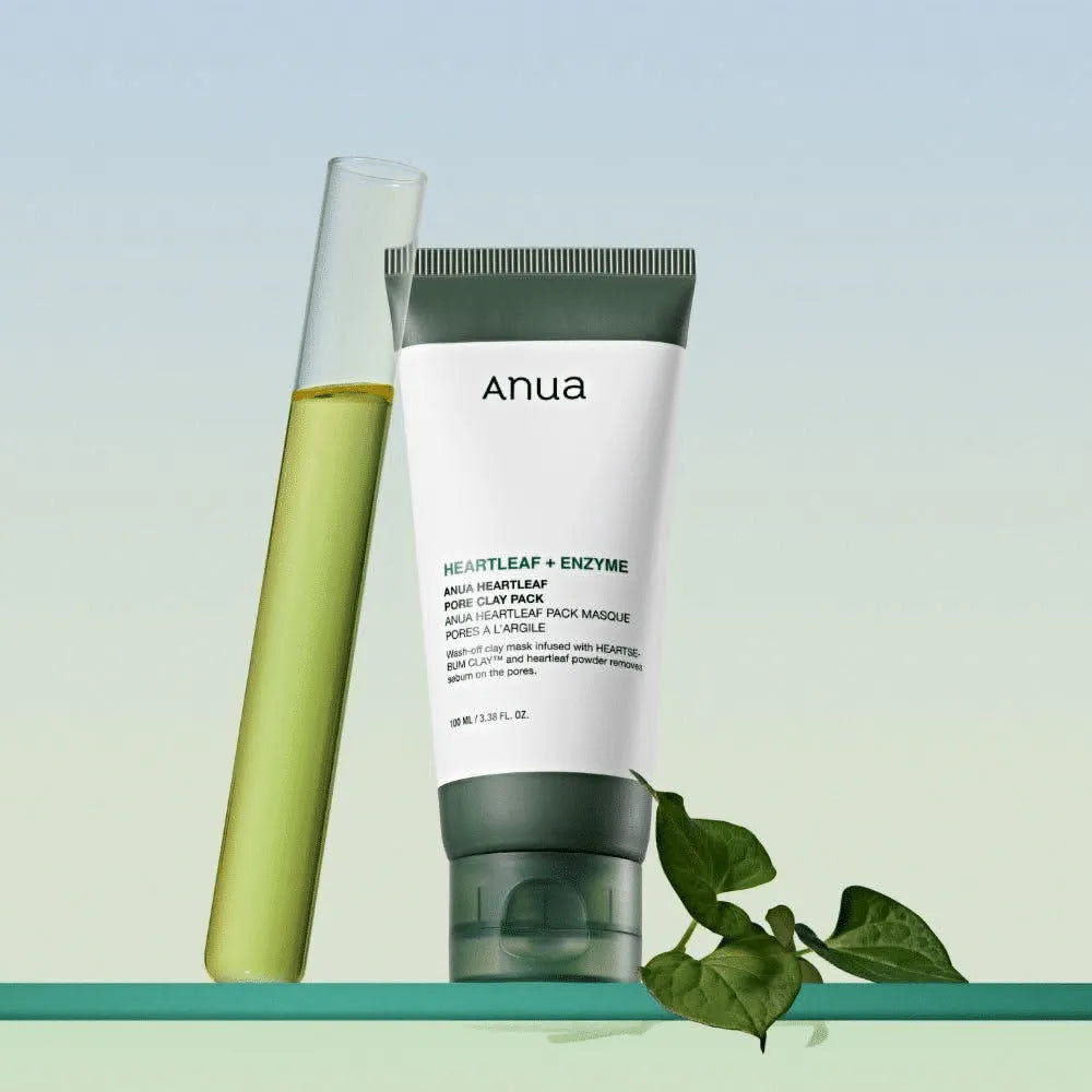 ANUA Heartleaf + Enzymes Pore Clay Pack - 100ml - Buy Online in Pakistan at Cosmia.pk