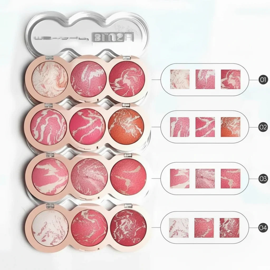 MSYAHO Terracotta Blush 3 Color Kit - Buy Online in Pakistan at Cosmia.pk
