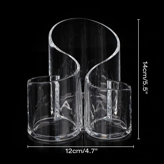 Cosmetic Organizer – Transparent Acrylic Makeup Brush Holder - Buy Online in Pakistan at Cosmia.pk