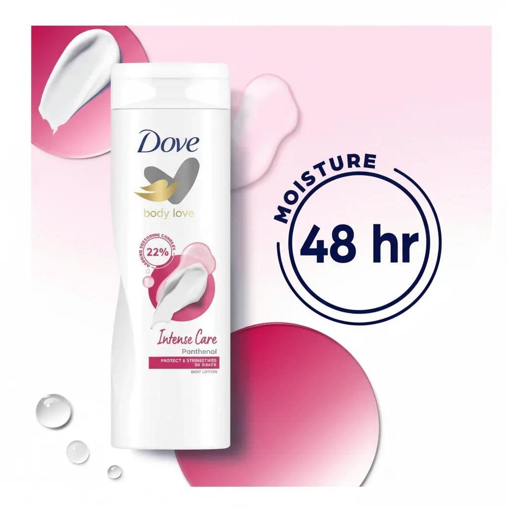 Dove Body Love Intense Care Body Lotion - 250ml - Buy Online in Pakistan at Cosmia.pk