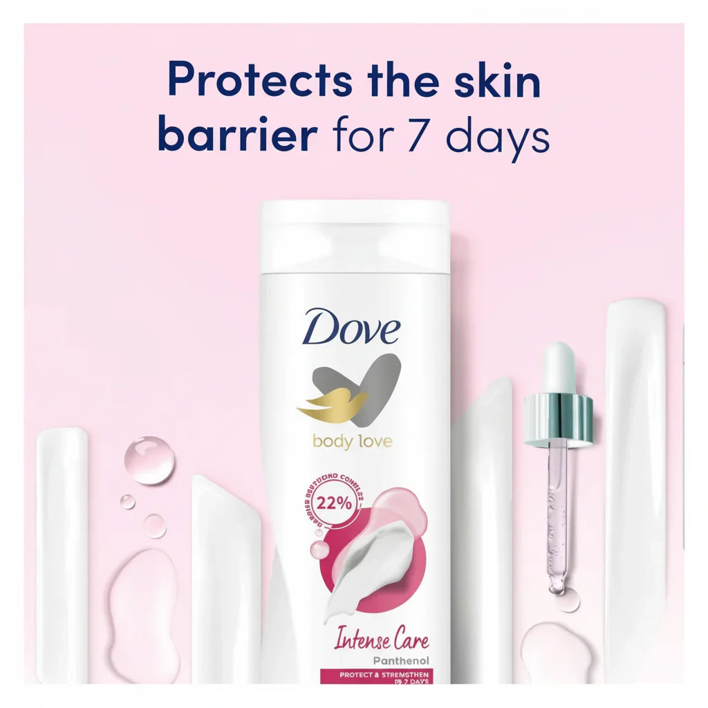 Dove Body Love Intense Care Body Lotion - 250ml - Buy Online in Pakistan at Cosmia.pk