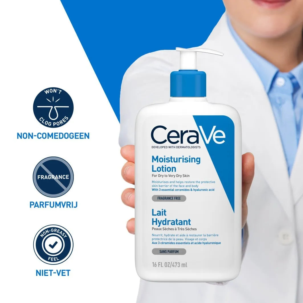 CeraVe Moisturising Lotion Hydraterende Melk – 236 ml – 100% Original - Buy Online in Pakistan at Cosmia.pk