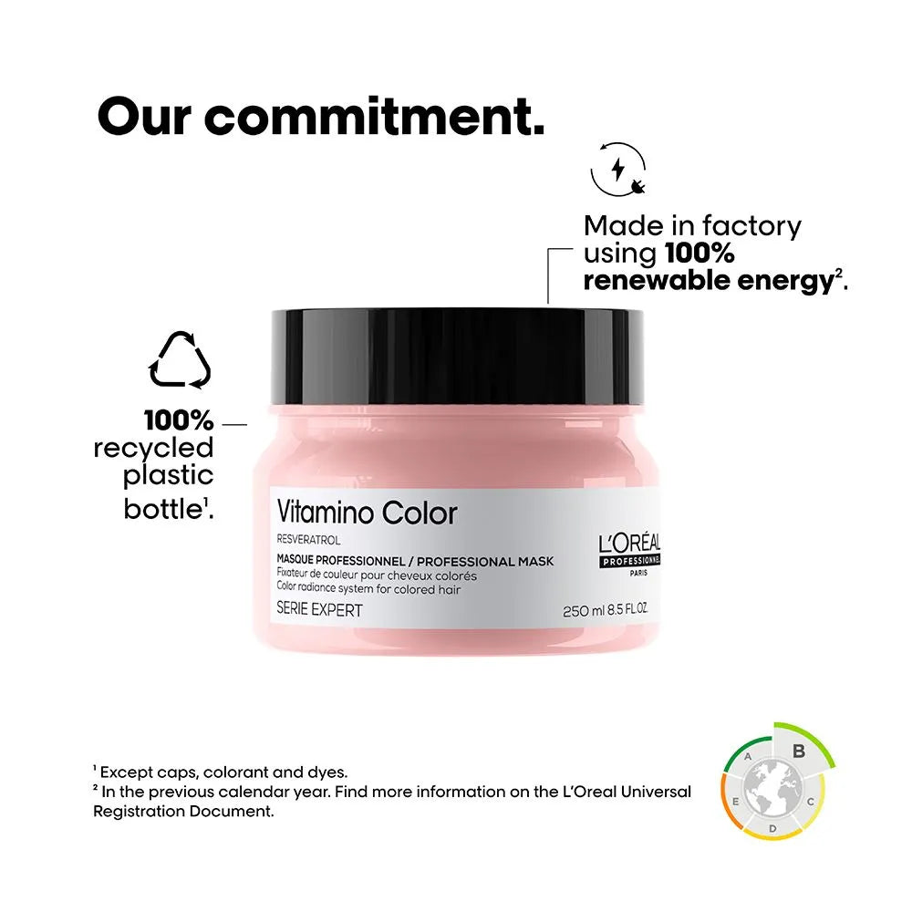 L'Oreal Professionnel Serie Expert Vitamino Color Mask - 250ml - Buy Online in Pakistan at Cosmia.pk