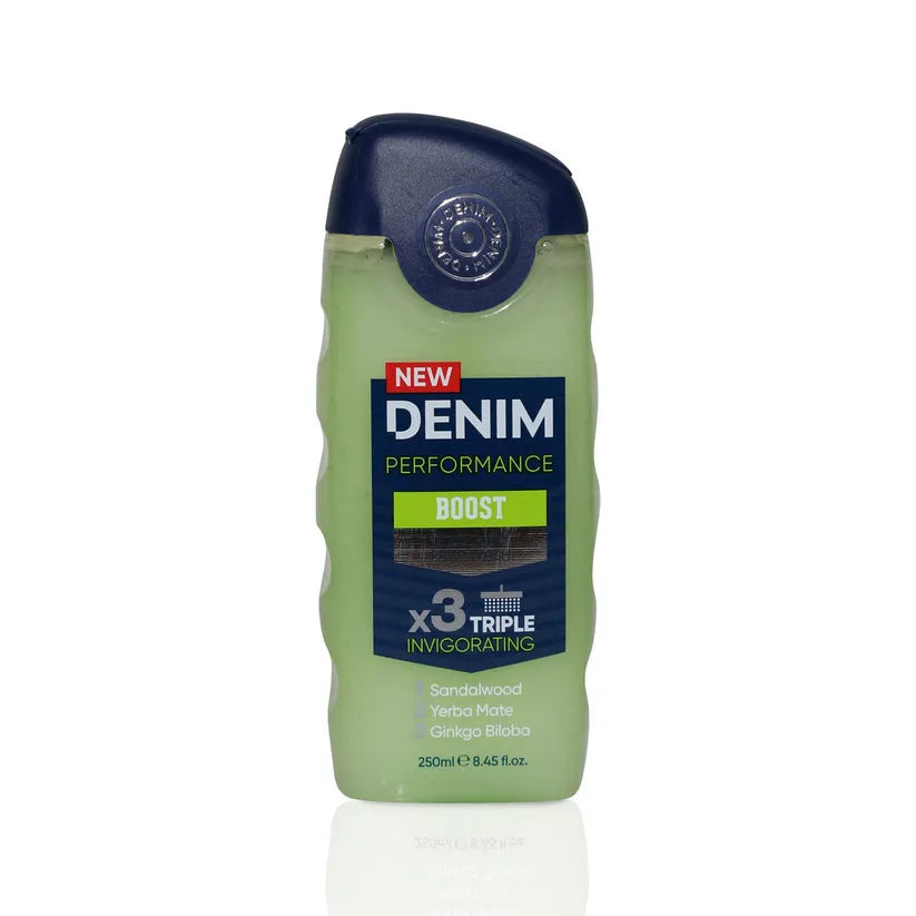 Denim Body and Face Wash Boost for Men - 250ml - Buy Online in Pakistan at Cosmia.pk