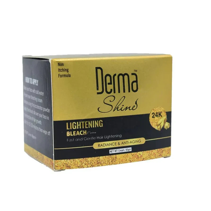 Derma Shine Gold Bleach Cream - Buy Online in Pakistan at Cosmia.pk