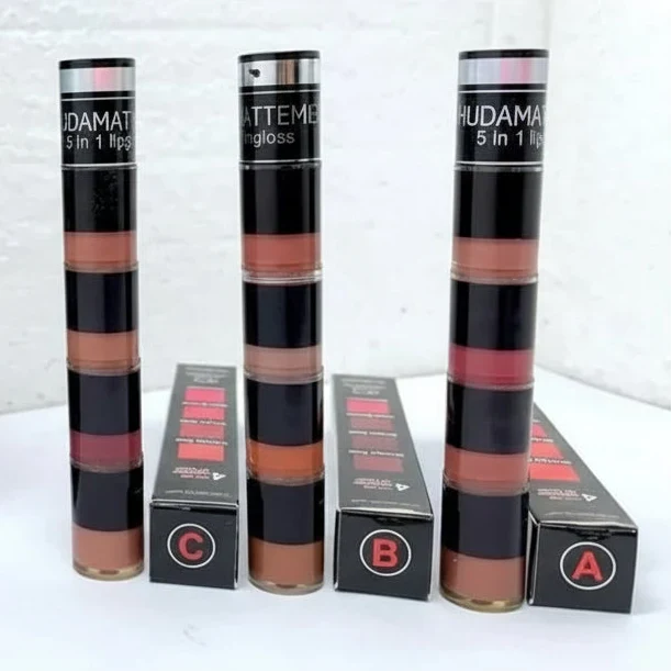 HUDA MATTE ME – Lip Gloss – 4 in 1 - Buy Online in Pakistan at Cosmia.pk