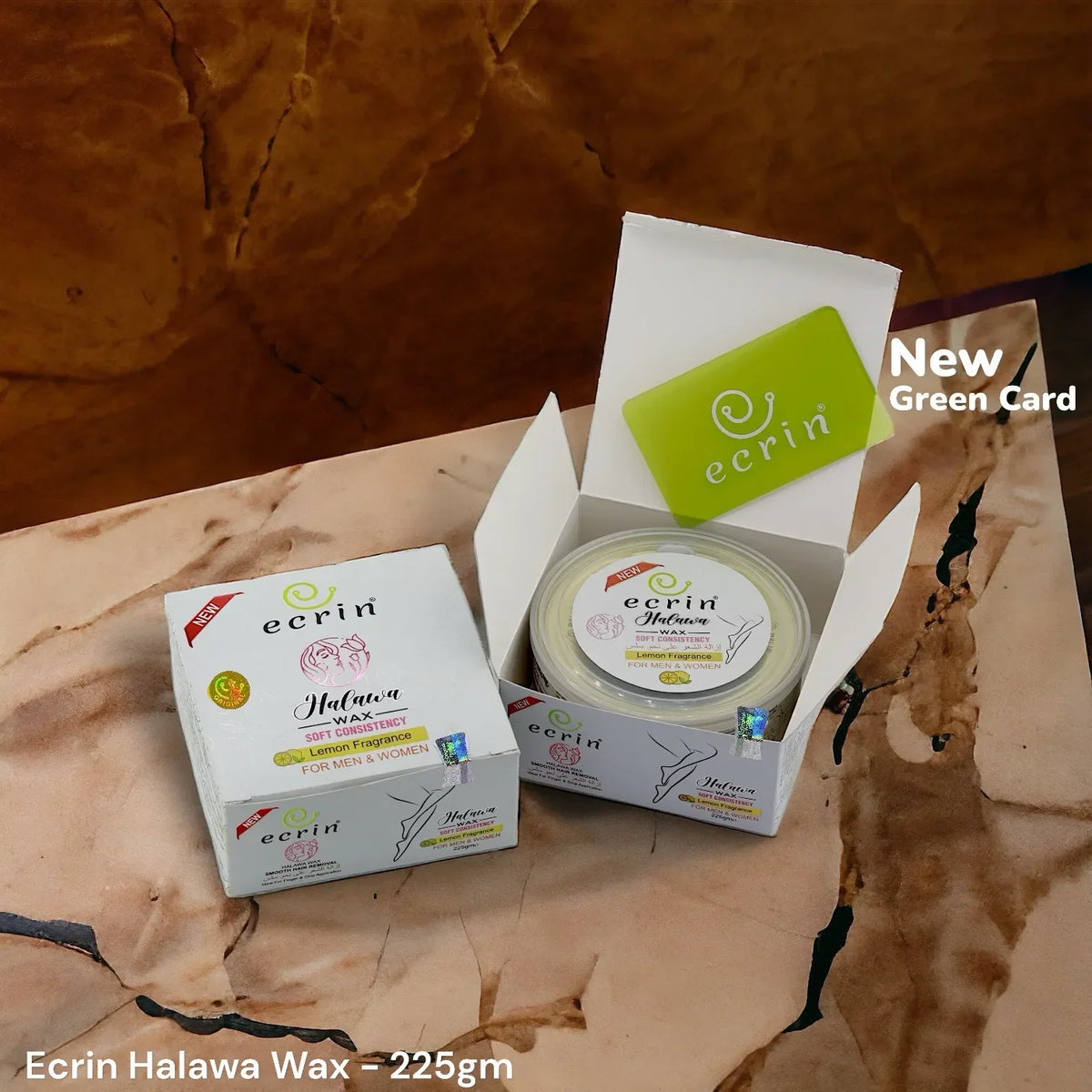 Ecrin Halawa Wax - Lemon & Sugar 100% Organic - 225gm - Buy Online in Pakistan at Cosmia.pk
