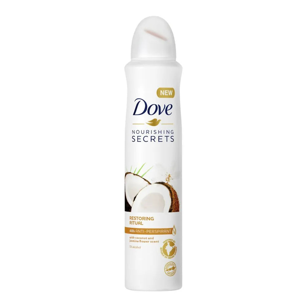 Dove Nourishing Secrets Restoring Ritual Women Deodorant Spray - 250ml - Buy Online in Pakistan at Cosmia.pk