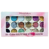 Mocallure 18-Color Glitter Eyeshadow Palette - Buy Online in Pakistan at Cosmia.pk