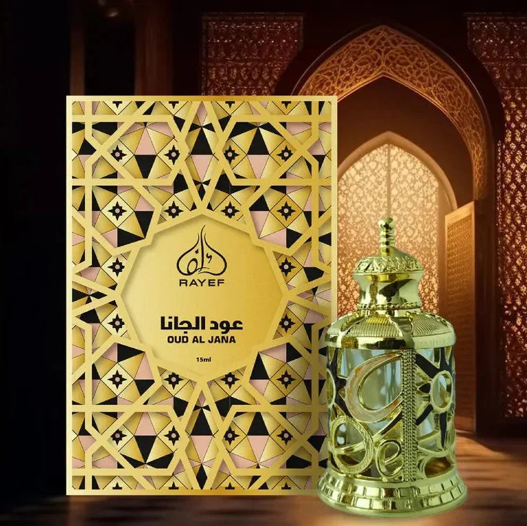 Rayef Oud Al Jana Perfume Oil – 20 ml - Buy Online in Pakistan at Cosmia.pk