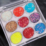 Miss Lara Cream Glitter Eyeshadow Palette - 9 Color - Buy Online in Pakistan at Cosmia.pk