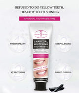 Aichun Beauty 3 Day Teeth Whitening Charcoal Toothpaste - 100ml - Buy Online in Pakistan at Cosmia.pk