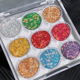 Miss Lara Cream Glitter Eyeshadow Palette - 9 Color - Buy Online in Pakistan at Cosmia.pk