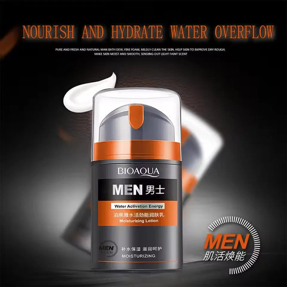 Bioaqua Men Water Activation Energy Moisturizing Lotion - 50g - Buy Online in Pakistan at Cosmia.pk