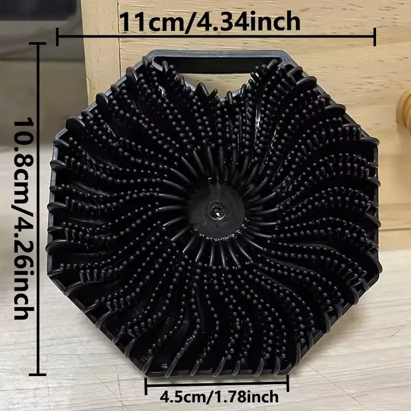 Round Silicone Body Scrubber – Soft Exfoliating Bath & Shower Scrub - Buy Online in Pakistan at Cosmia.pk