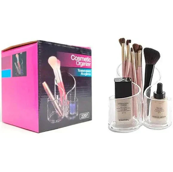 Cosmetic Organizer – Transparent Acrylic Makeup Brush Case - Buy Online in Pakistan at Cosmia.pk