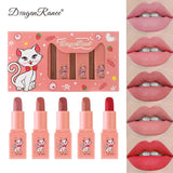 Dragon Ranee 5Pcs Matte Lipstick Set - Buy Online in Pakistan at Cosmia.pk