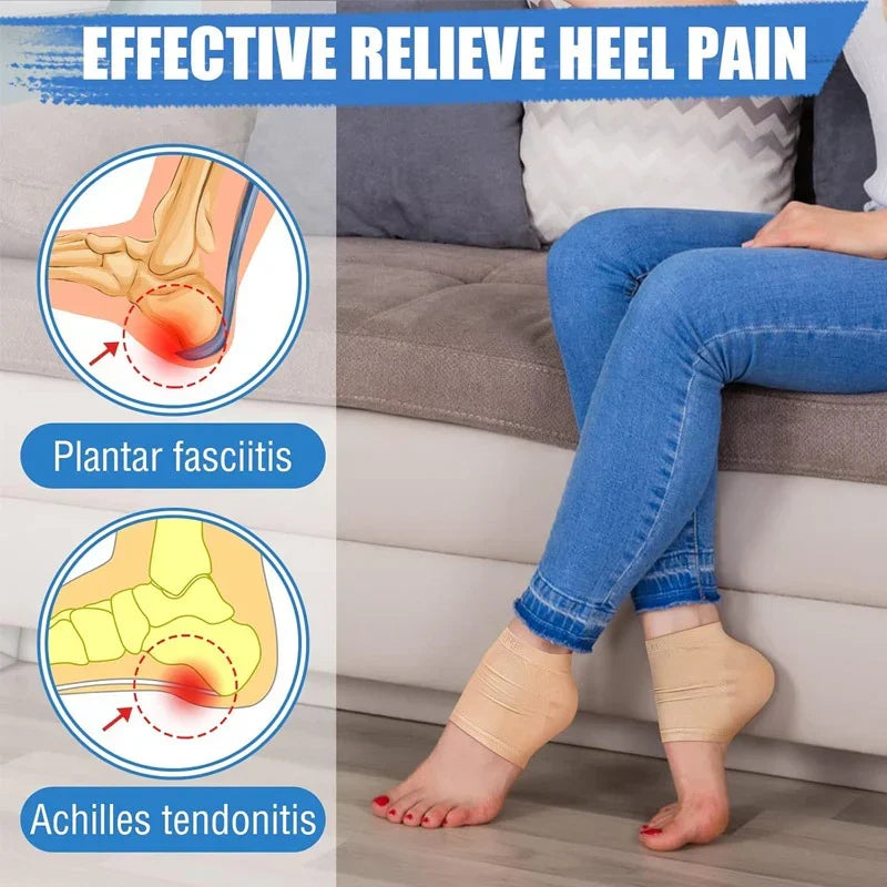Silicone Heel Protector Moisturizing Gel Sock - Buy Online in Pakistan at Cosmia.pk