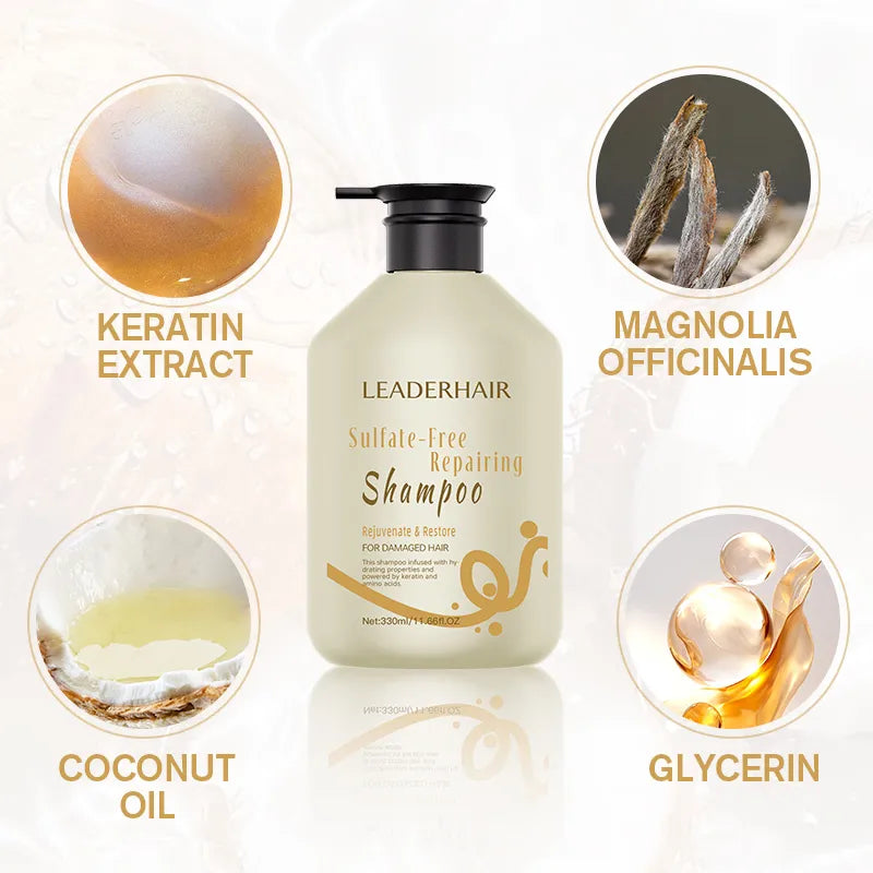 Leaderhair Deep Repair Sulfate Free Shampoo Damaged Hair - Buy Online in Pakistan at Cosmia.pk