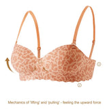 Women's Leopard print Comfortable Non-wire Bra - Buy Online in Pakistan at Cosmia.pk