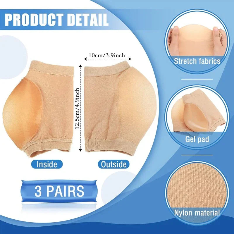 Silicone Heel Protector Moisturizing Gel Sock - Buy Online in Pakistan at Cosmia.pk