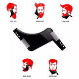 Beard Shaping Template Plus Beard Comb All-In-One Tool - Buy Online in Pakistan at Cosmia.pk