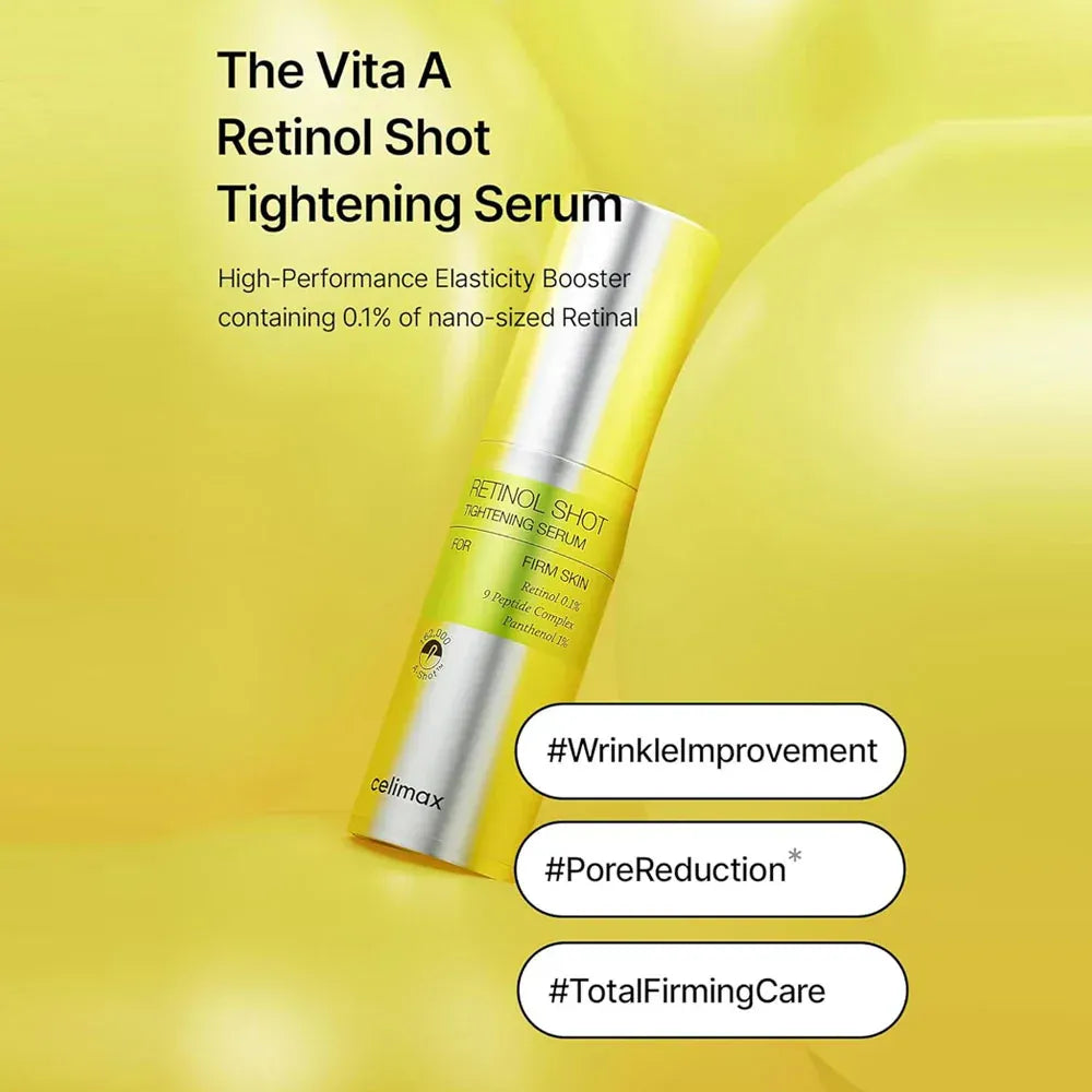 Celimax The Vita-A Retinol Shot Tightening Serum - 30ml - Made in Korea - Buy Online in Pakistan at Cosmia.pk