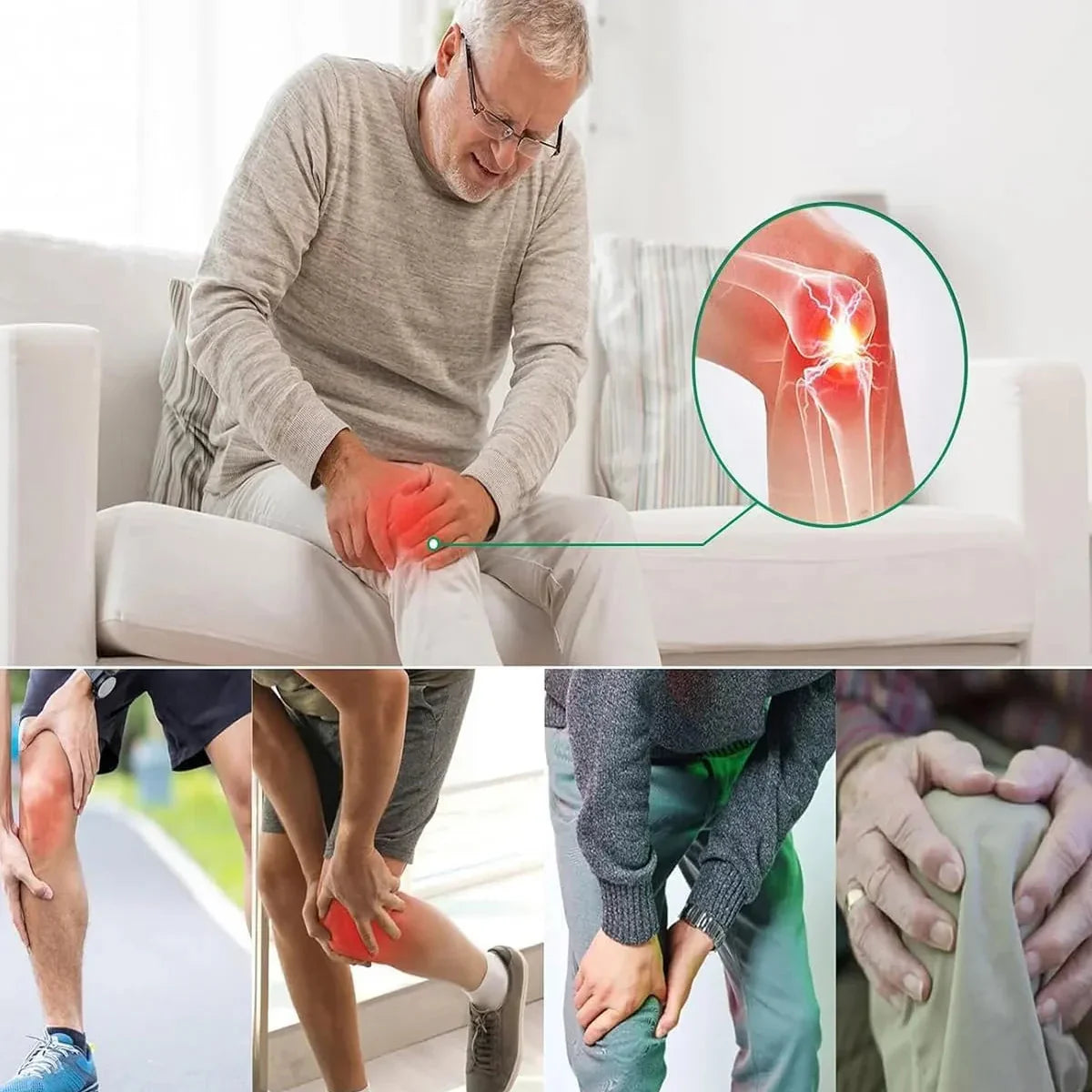 Natural Pain Relief Knee Patches - Pack of 10 - Buy Online in Pakistan at Cosmia.pk