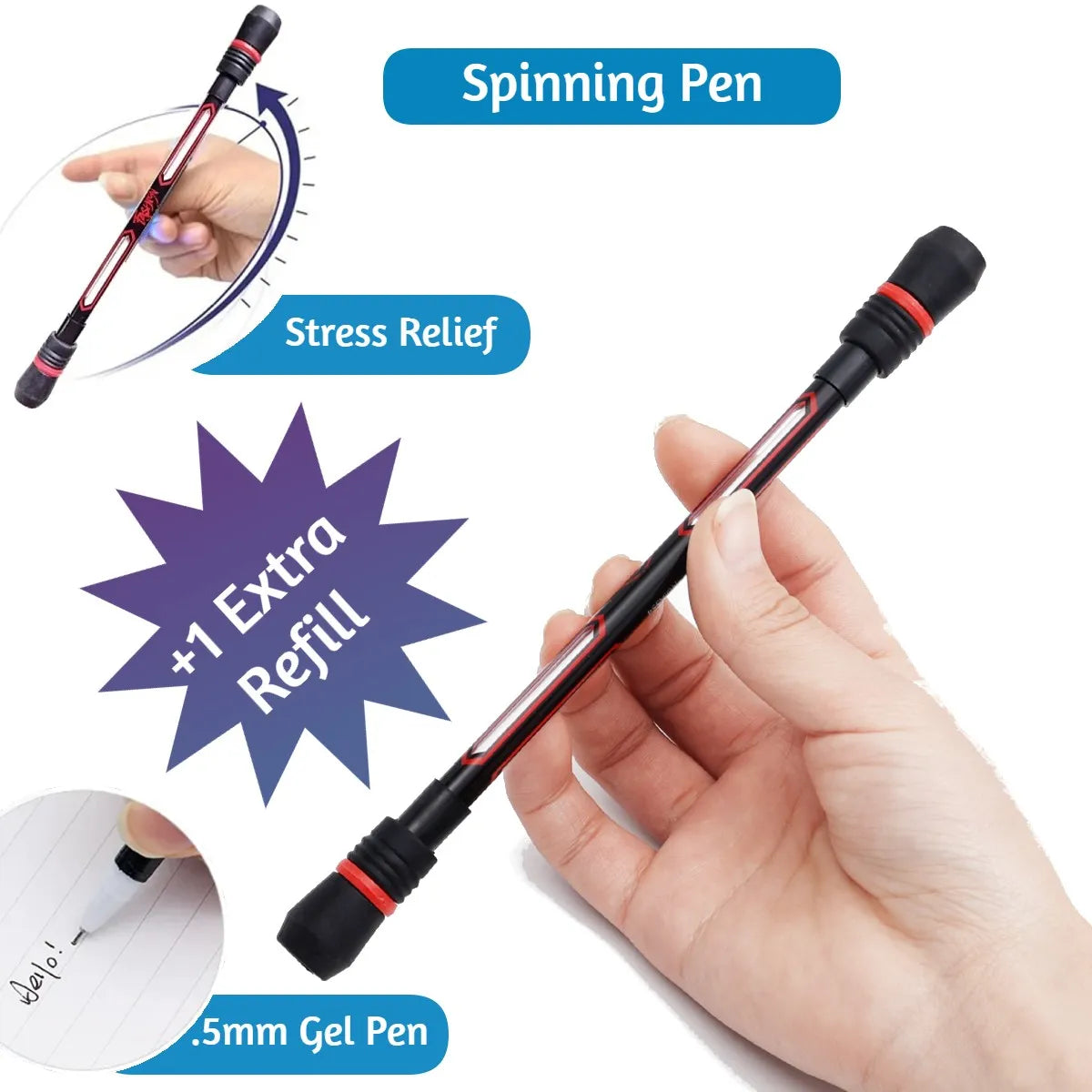 Creative Spinning Gel Pens - Buy Online in Pakistan at Cosmia.pk