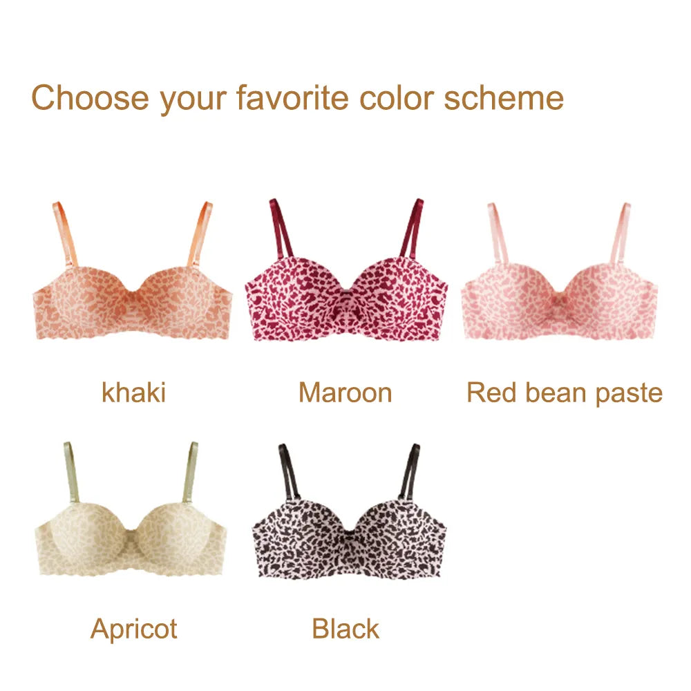 Women's Leopard print Comfortable Non-wire Bra - Buy Online in Pakistan at Cosmia.pk