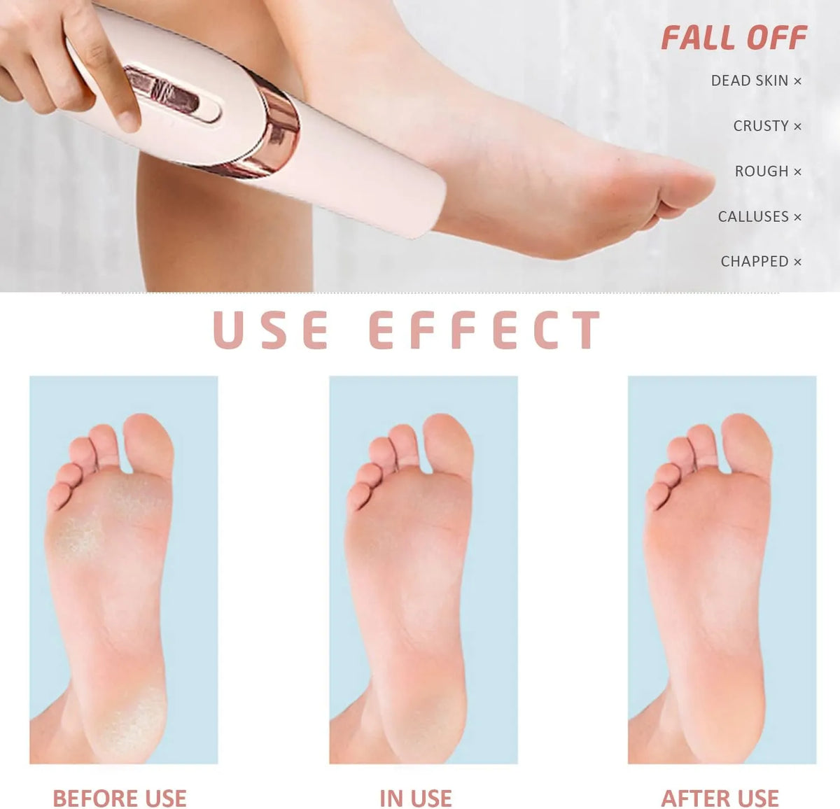 Rechargeable Electric Foot Grinder - Buy Online in Pakistan at Cosmia.pk