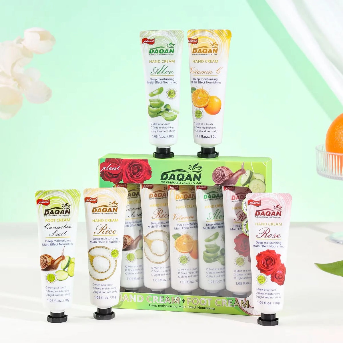 Daqan Hand & Foot Moisturizing Cream - Pack of 5 - Buy Online in Pakistan at Cosmia.pk