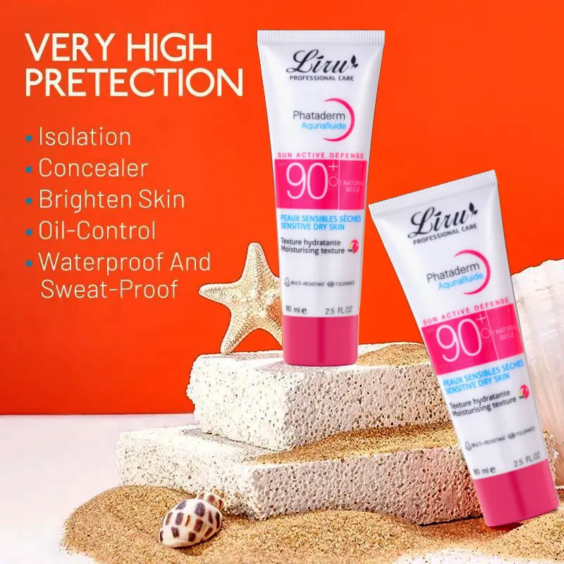 Liru Professional Care Phataderm Aquafluide Sun Active Defense SPF 90 - Buy Online in Pakistan at Cosmia.pk