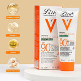 Liru Phataderum Sun Protection Cream SPF 90 Face Moisturizing - Buy Online in Pakistan at Cosmia.pk