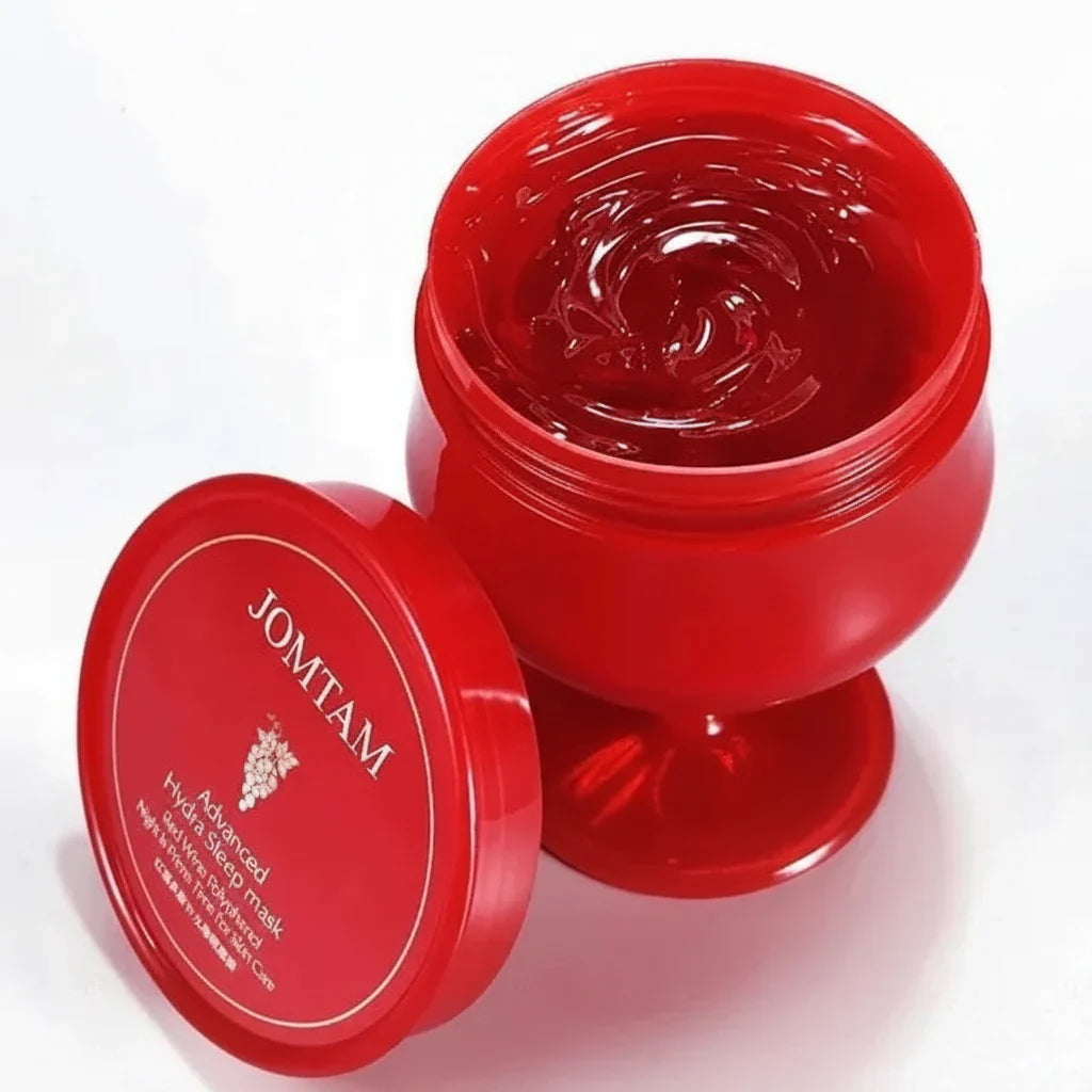 JOMTAM Moisturizing Brightening Red Wine Sleeping Gel Mask - Buy Online in Pakistan at Cosmia.pk