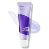 Isntree Onion Newpair Gel Cream 50ml with gel texture smear