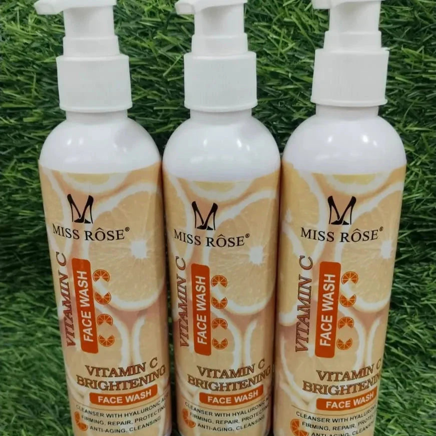 Miss Rose Vitamin C Brightening Face Wash - Buy Online in Pakistan at Cosmia.pk