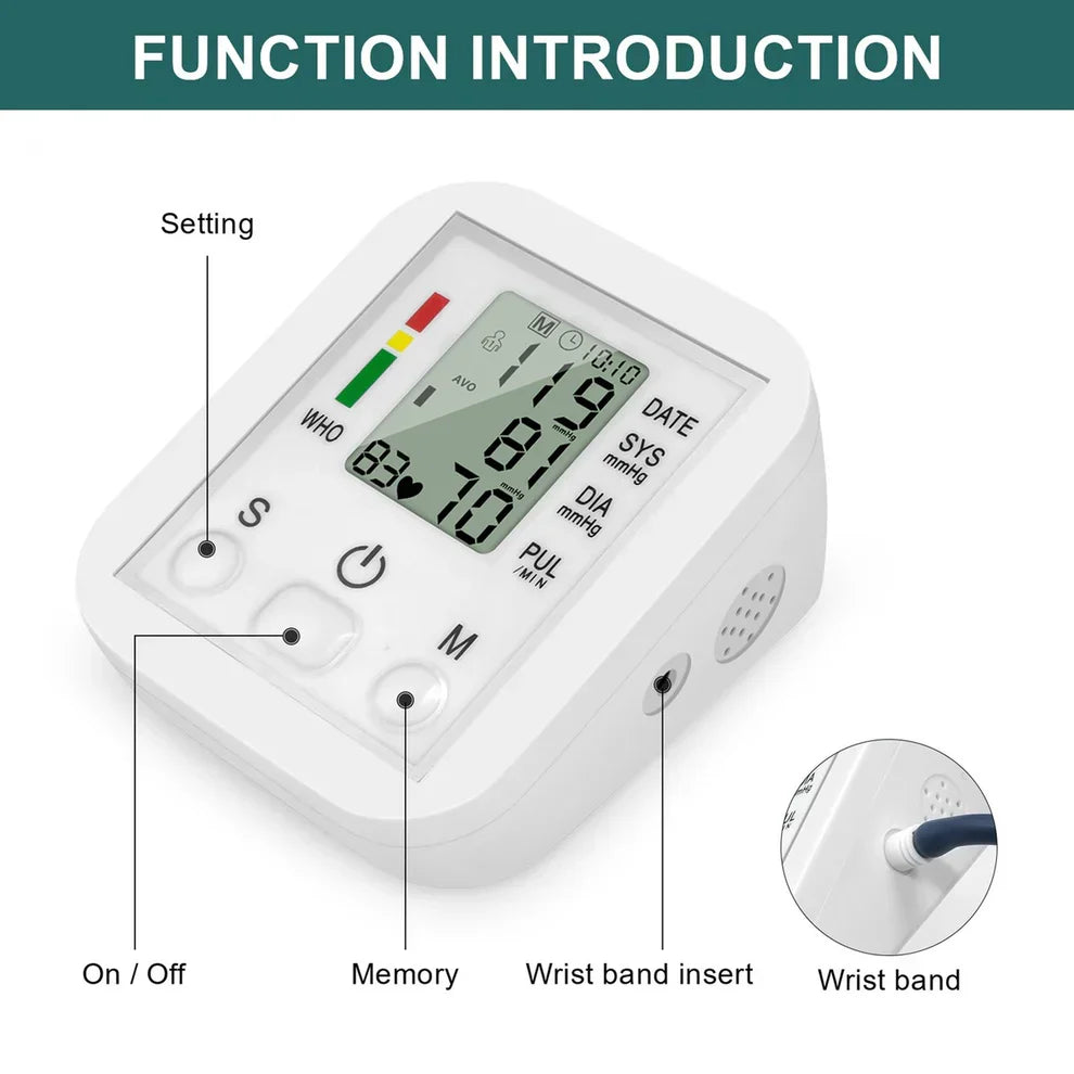 Digital Electronic Blood Pressure Monitor - Buy Online in Pakistan at Cosmia.pk