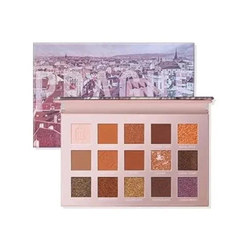 15 Colors Prague Focallure Eyeshadow Palette - Buy Online in Pakistan at Cosmia.pk
