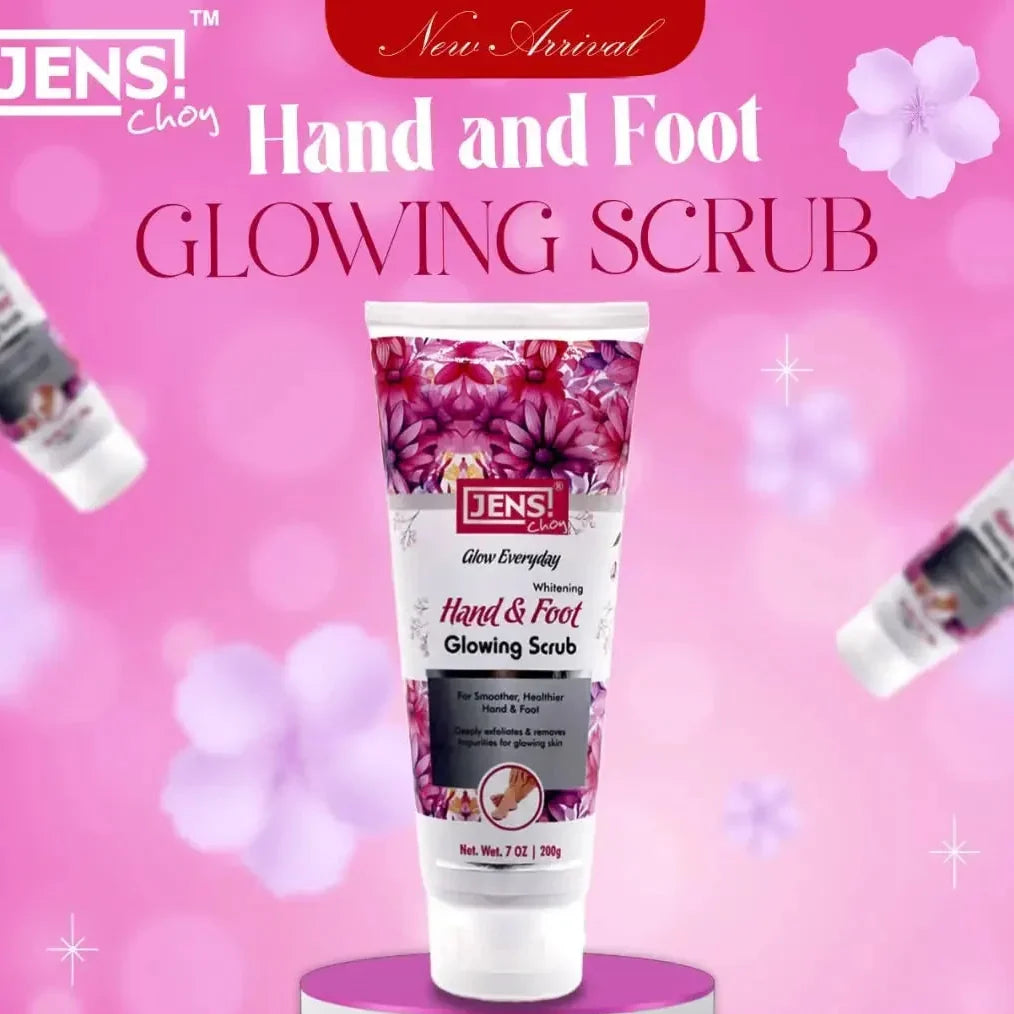 Jens Hand & Foot Glowing Scrub 200gm - Buy Online in Pakistan at Cosmia.pk